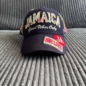 Surf Classic Jamaica snapback hat one size beach travel ball cap floral tropical